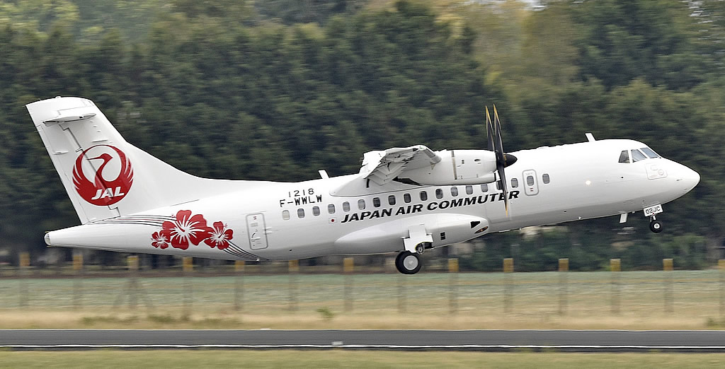 Japan Air Commuter ATR 42-600, msn 1218
